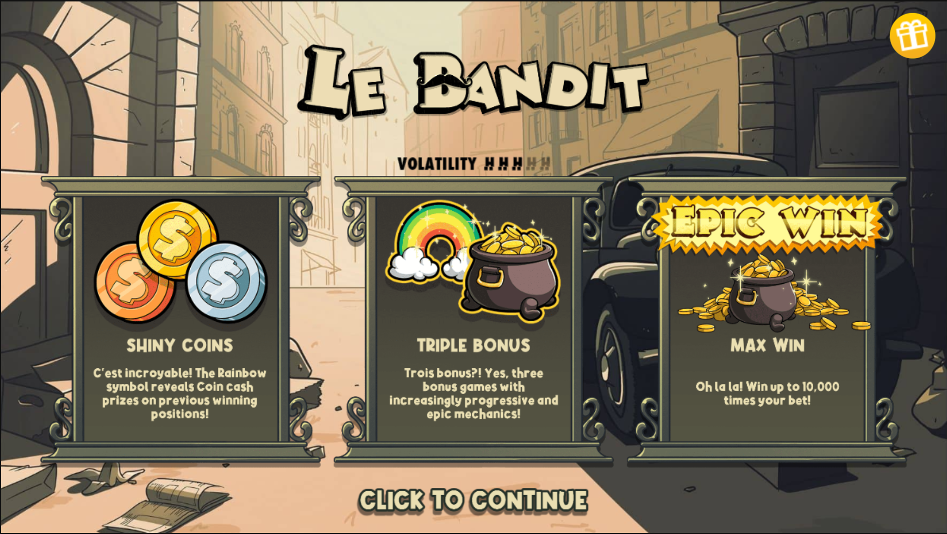 Le Bandit — бонусный раунд Free Spins